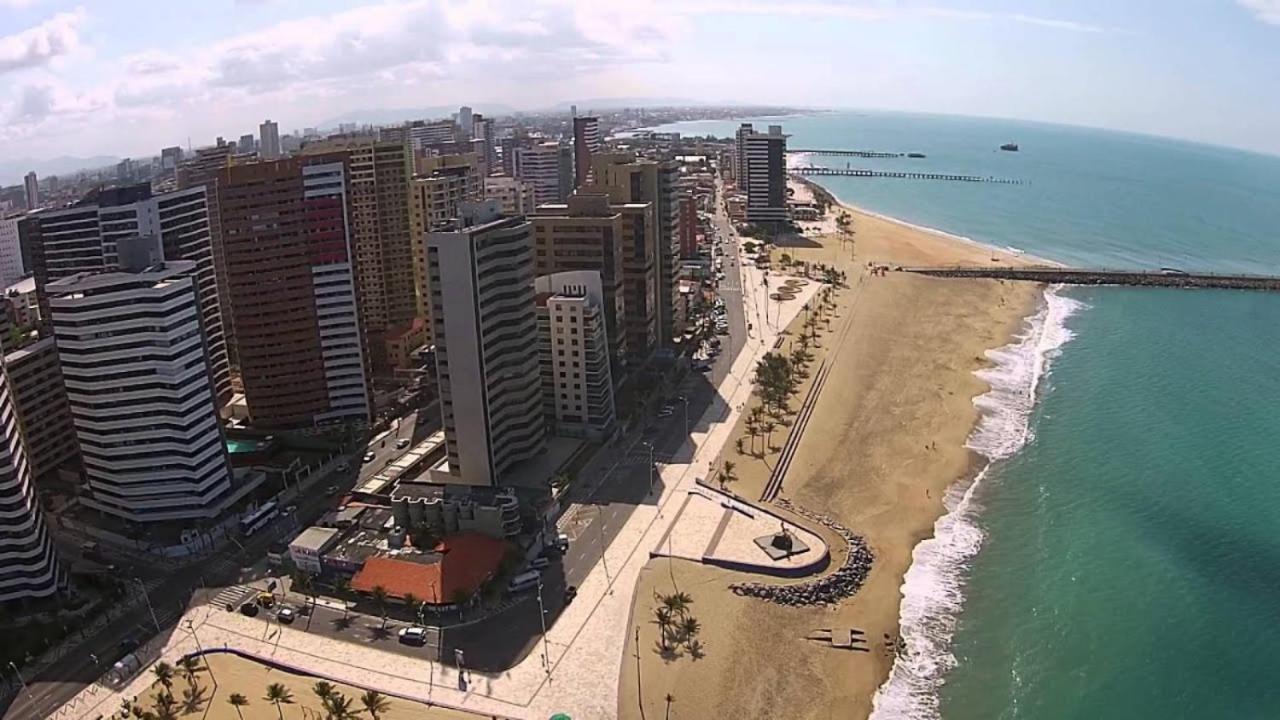 Apto 2Q Atlantic Ocean Beira Mar Fortaleza  Bagian luar foto